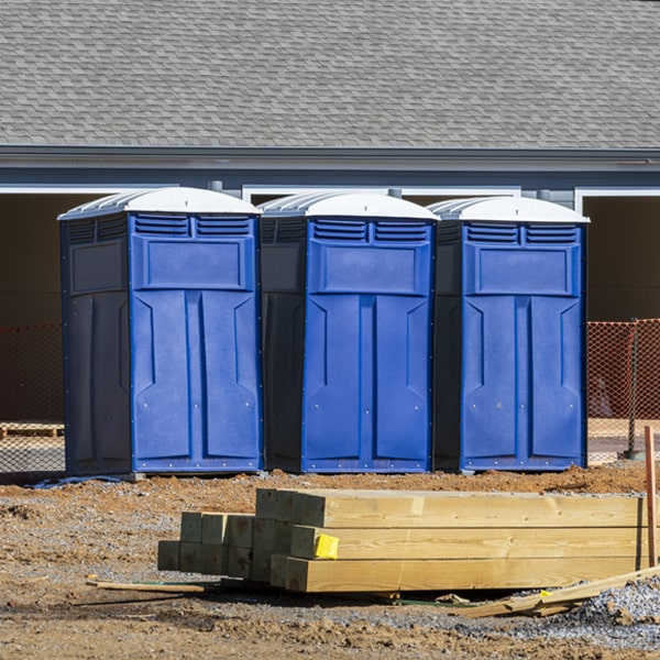 what is the expected delivery and pickup timeframe for the porta potties in Clovis New Mexico